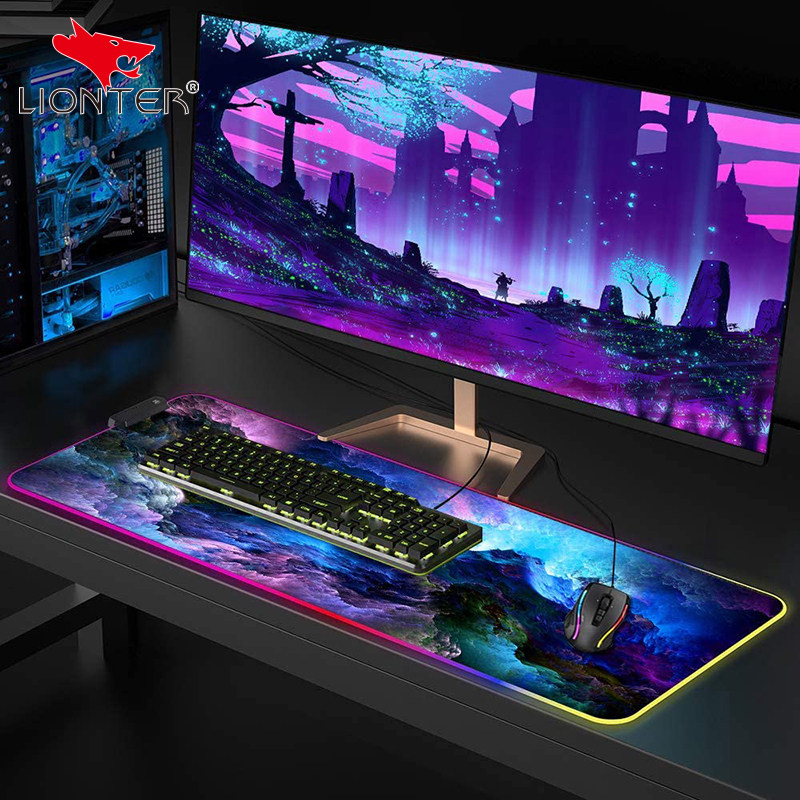 RGB mouse pad